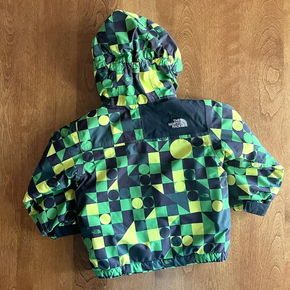 The North Face geo pattern coat 2T